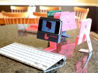iPhone 5C "All-In-One" Stand  by nskalsky
