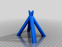 Campfire Teepee by robertcedwards
