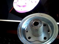 crown bike chain Adaptor for hand truck wheel - Adaptateur Couronne vélo pour roue de Diable by KreizennDafar