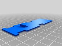 T-Rex 450L Dominator Battery Plate by alex9779