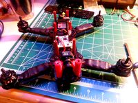 ZMR 250 Fatshark FPV camera mount by histo