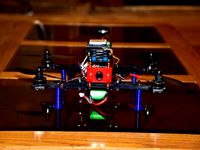 Rubber Landing Gear for Small Quadcopters by bgaarsoe