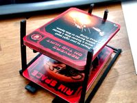 Deck and Discard Pile Holder Folding by Hermes_aile