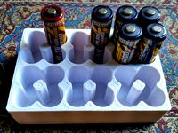 AA Battery Holder (24 batteries) by rogueqd