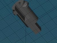 CT3D MakerBot Replicator Mini Spool Holder Extension  by sevans