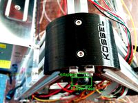 Kossel Mini/2020 Rubber Foot Adapter by jesse