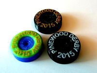 Pinewood Derby Wheel by MakersBox