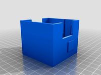 Travel case for RIF6 Cube Video Projector by friedmanwd