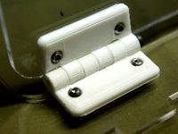 Hinge for the Front Door of the Lulzbot Enclosure by DrazzticAction