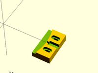 Big print bed mount for 2020 Aluminium extrusion by deltapenguin