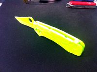 frame lock folding knife without glue 框架鎖折刀 by kmlvli84