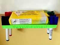 Customizable whiteboard eraser and marker holder with name by net_id