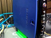 Linksys WRT300N Stand by polppol
