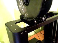 Printrbot Metal Plus Spool Stand 6.6cm Side Piece for Hatchbox Filament by keithosborn