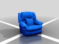 Recliner Chair - 3D Scanned by agentJK
