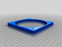 120mm to 140mm Fan Adapter by DeV6