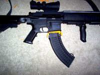 Airsoft M4 Adapter For AK Mag by enone