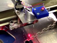 "Cut indicator" for 40W Laser Cutter by EcTechTime