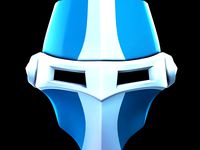 Knight Helmet by Davision3d