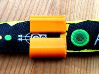 Festival or concert wristband clip by floribot
