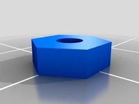 6-32 unthreaded nut by laughingman