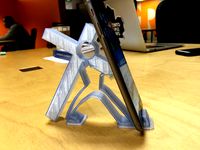 Jesus Carries Cross Phone Holder by josev