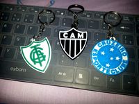 CHAVEIROS DE ESCUDOS DE TIMES by Regisder