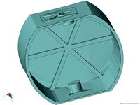 SpaceX Dragon Trunk and Solar Panels Refined by bdipaolo