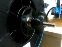 Tapered roller filament spool (Bearing 608ZZ) by cisko