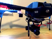 3DR IRIS+ MaxBotic Sonar Rangefinder Mount by glenchung