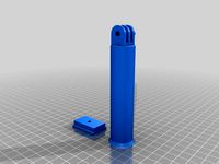 adapter for 3d camera mount by Peterthinks