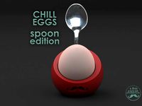 DUTCHdesign EGG-CUP [with spoon holder] EASTER EDITION PART IV by BonGarcon