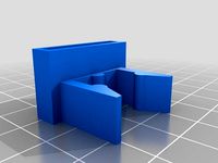 DeltaPrintr SD Card Adaptor Holder by Costfu