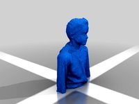 My friend 3d scanned with a kinect by flagador