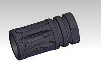 airsoft flash hider by mming1106
