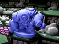Open Board Game. Rock Surface Brick by ThinkerThing