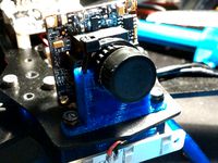 ZMR250 camera mount without top deck by Arakon