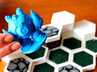 Open Board Game. Grass Surface Brick by ThinkerThing