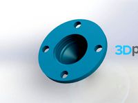 Drip nozzle 3/8 inch, 4 holes - 3Dponics Drip Hydroponics by 3dponics
