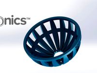 Grow Media Basket V2 - 3Dponics Drip Hydroponics by 3dponics