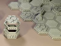 Open Board Game. Single Cap Brick by ThinkerThing