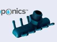 Pump Connector - 3Dponics Drip Hydroponics by 3dponics