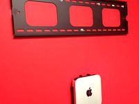 Mac mini 2014 wall mount (two parts) by TheCheatOSX