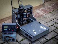 3D Printed Desktop CNC Milling Machine by crille