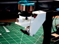 Tricopter Yaw Mechanism Motor Mount by hot_soup_in_space