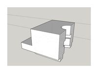 Support E3D extruder for wasp 20x40 by filonirico