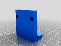 P3Steel Dual E3D V6 Bowden Proximity Sensor mount by extera