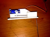 Marklin C rail servo support under table hooked by zendesigner2