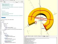 Arc module for openscad by carlesoriol