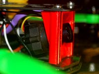 ZMR 250 Fatshark 600tvl FPV cam mount with 15 degrees tilt by PapaTheCat